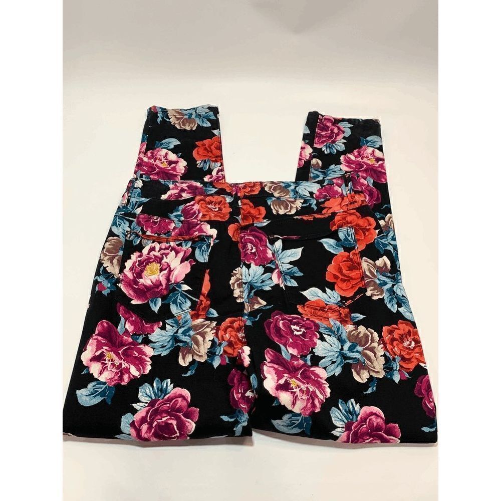 Chico's Floral Jegging Size 8 - Picture 2 of 8